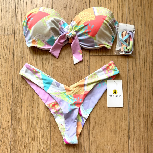 Body Glove Other - Body Glove Printed Bikini Top Size S - Bottom Size XS - NWT